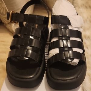 Dream Pairs Black Strappy Sandals